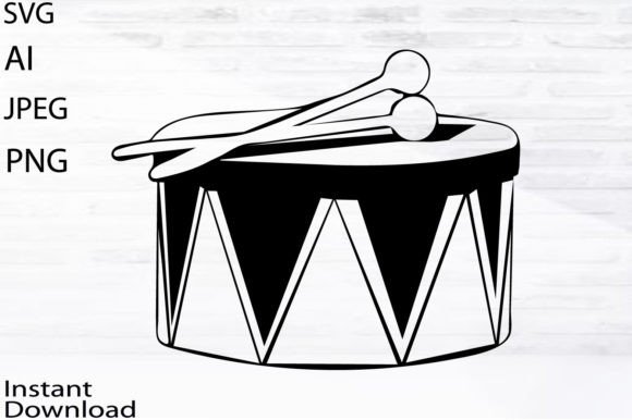 Christmas Drum Illustrations: A Crafter's Review
