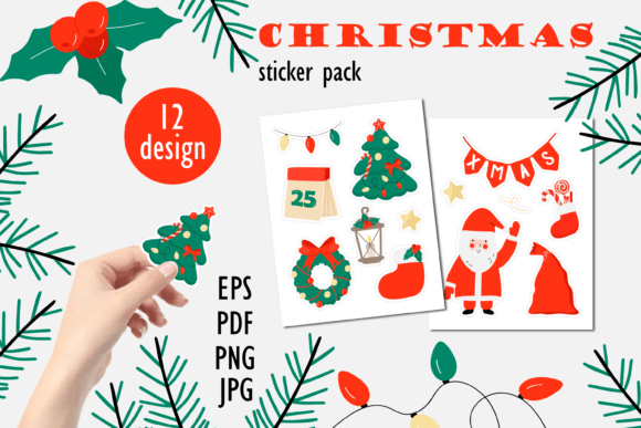 Christmas Stickers Bundle: A Designer's Real-World Review