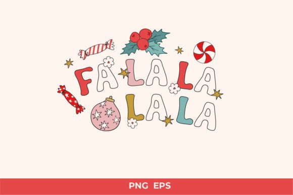 Falala Christmas PNG EPS Sublimation: Pro Illustrations